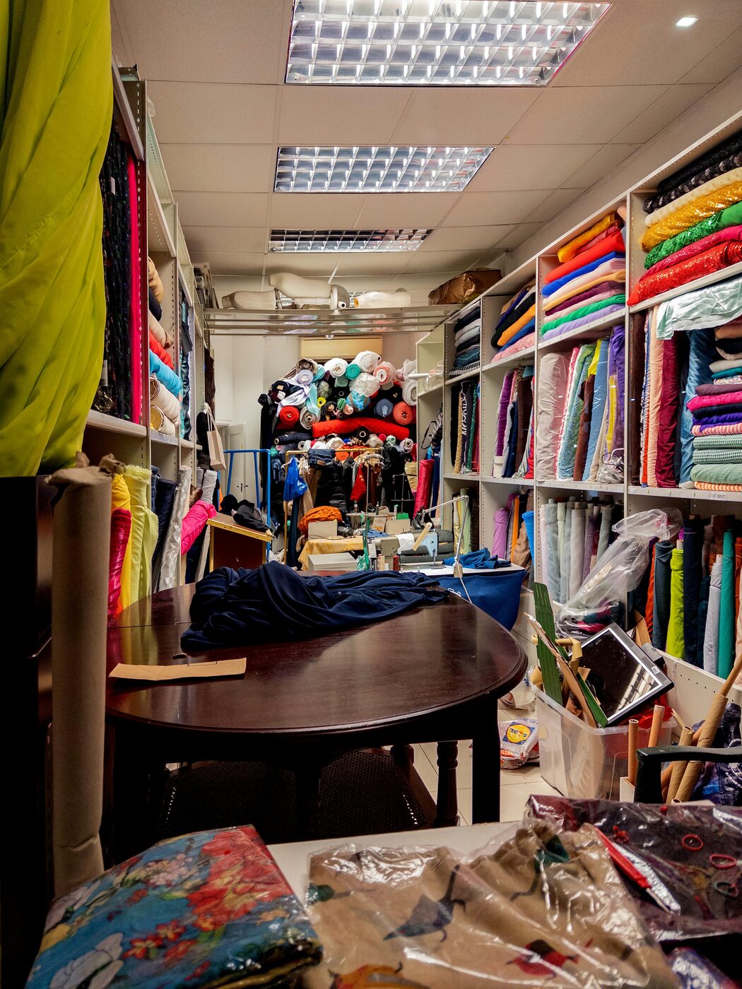 Tissus et textiles colorés